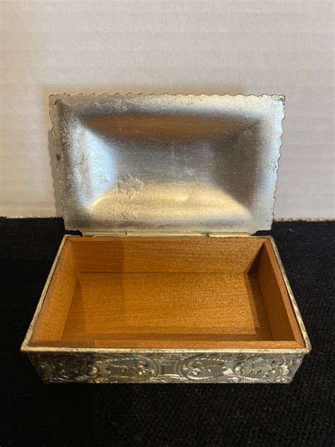 metal jewelry box made in occupied japan|jewelry box made in occupied japan.